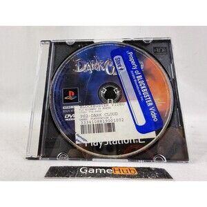 Dark Cloud PlayStation 2 PS2 Tested Blockbuster Stickers / Copy